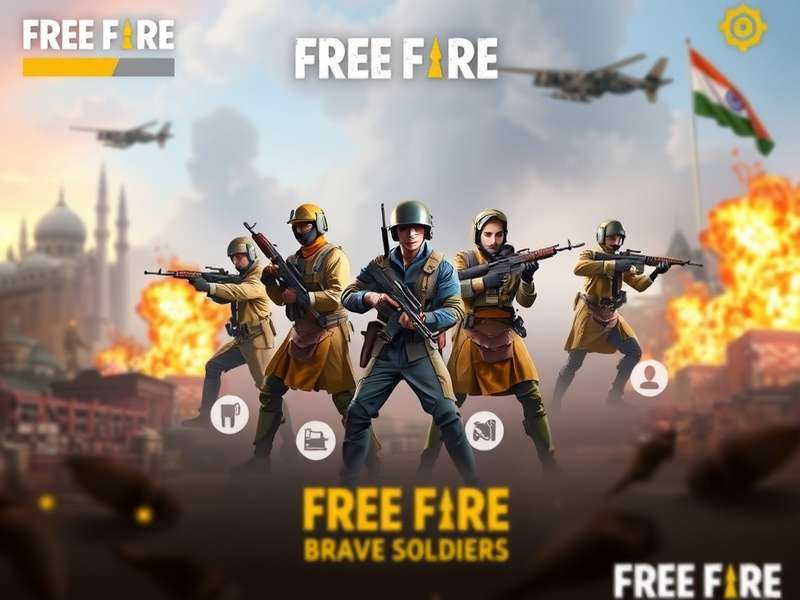 Free Fire Brave Soldiers Indian Version